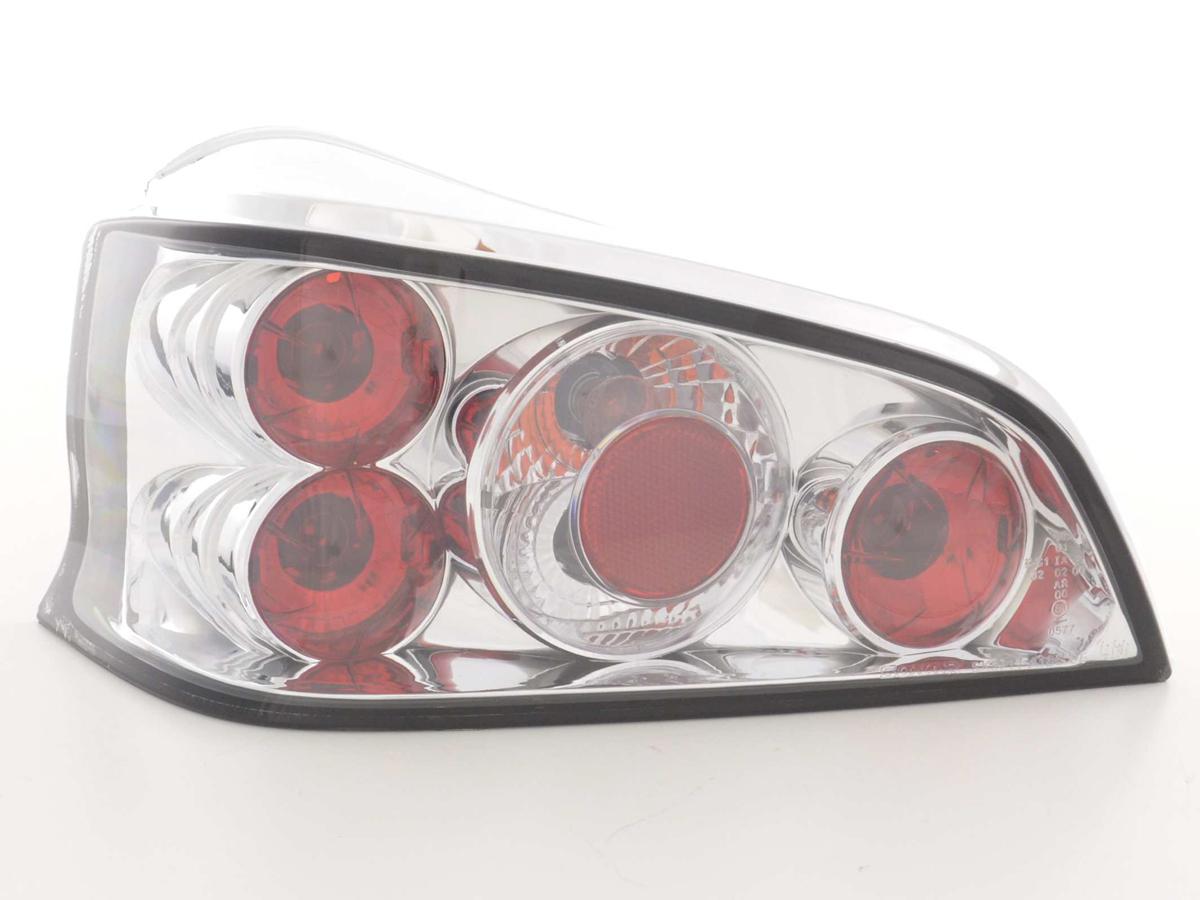 Rückleuchten Set Peugeot 106 Typ 1C 1A 96-03 chrom Rückleuchten Set Peugeot 106 Typ 1C 1A 96-03 chrom